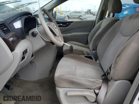 2016 Nissan Quest S z VIN JN8AE2KP7G9152654, wystawiony jako Copart lot #52936585 z przebiegiem 182 364 mil mil oraz Szkoda całkowita • Salvage title. Historia ofert i sprzedaży dostępna na DreamBid. Obrazek 7.