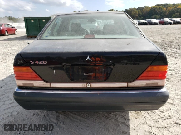 1996 Mercedes-Benz S with VIN WDBGA43E0TA317364, listed as a Copart auction lot 78539324 with Not Provided miles and Clean Title. Bid and sale history available at DreamBid. Image 6.