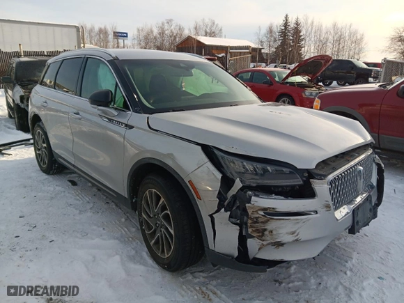 2020 Lincoln Corsair Standard with VIN 5LMCJ1D97LUL25663, listed as a Copart auction lot 46253365 with 51,025 mi miles and Salvage Title. Bid and sale history available at carsss.com. Image 4.
