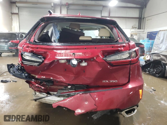 2017 Lexus RX 350 z VIN 2T2BZMCA4HC084282, wystawiony jako Copart lot #49782835 z przebiegiem 70 641 mil mil oraz Szkoda całkowita • Salvage title. Historia ofert i sprzedaży dostępna na DreamBid. Obrazek 6.