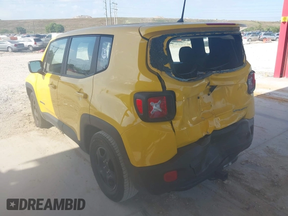2017 Jeep Renegade Sport z VIN ZACCJAAB8HPE52736, wystawiony jako IAAI lot #42019381 z przebiegiem 96 757 mil mil oraz . Historia ofert i sprzedaży dostępna na DreamBid. Obrazek 3.