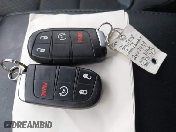 2020 Jeep Grand Cherokee North with VIN 1C4RJFAG5LC371757, listed as a IAAI auction lot 42376118 with 54,508 mi miles and . Bid and sale history available at DreamBid. Image 11.