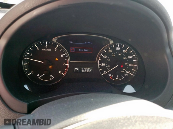 2015 Nissan Altima 2.5 with VIN 1N4AL3AP2FN348442, listed as a Copart auction lot 57433365 with 57,809 mi miles and Salvage title. Bid and sale history available at DreamBid. Image 9.