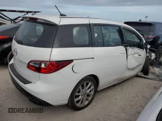 2015 Mazda Mazda5 Grand Touring with VIN JM1CW2DL0F0188961, listed as a Copart auction lot 76677044 with 0 mi miles and Salvage Title. Bid and sale history available at carsss.com. Image 3.