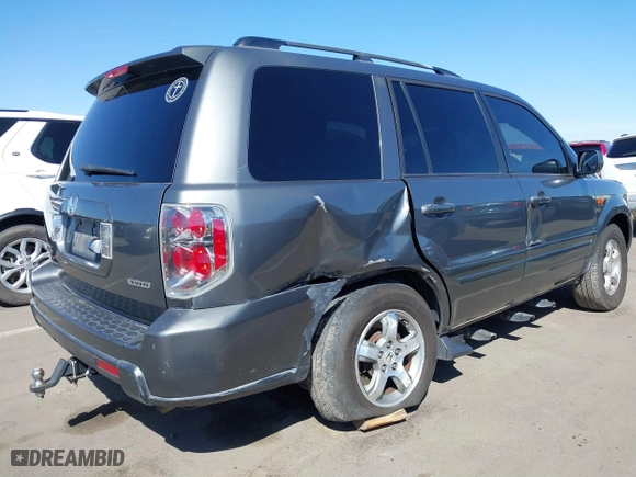 2008 Honda Pilot EX-L with VIN 5FNYF18778B033826, listed as a IAAI auction lot 41836242 with 230,195 mi miles. Bid and sale history available at carsss.com. Image 6.