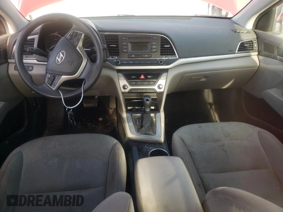 2017 Hyundai Elantra SE z VIN 5NPD74LF7HH211523, wystawiony jako Copart lot #54155405 z przebiegiem Nie podano mil oraz Szkoda całkowita • Salvage title. Historia ofert i sprzedaży dostępna na DreamBid. Obrazek 8.