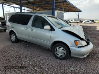 2002 Toyota Sienna LE with VIN 4T3ZF13C82U435512, listed as a Copart auction lot 77122864 with 14,255 mi miles and Clean Title. Bid and sale history available at carsss.com. Image 4.