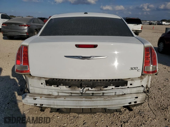 2014 Chrysler 300 with VIN 2C3CCAEG0EH166641, listed as a Copart auction lot 43961855 with 125,655 mi miles and Salvage Title. Bid and sale history available at carsss.com. Image 6.