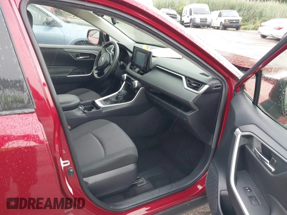 2019 Toyota RAV4 XLE with VIN JTMP1RFV6KD506382, listed as a IAAI auction lot 42578602 with 46,223 mi miles and . Bid and sale history available at DreamBid. Image 5.