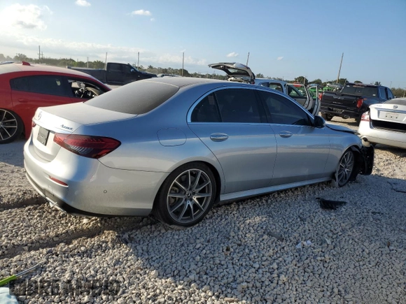 2023 Mercedes-Benz E 450 with VIN W1KZF5KB3PB151016, listed as a Copart auction lot 44630245 with 14,463 mi miles and Salvage Title. Bid and sale history available at DreamBid. Image 3.