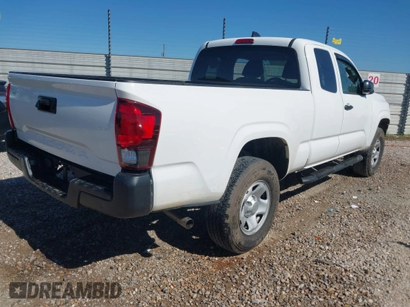 2022 Toyota Tacoma SR with VIN 3TYRX5GN5NT055120, listed as a IAAI auction lot 41687849 with 18,751 mi miles and . Bid and sale history available at DreamBid. Image 4.