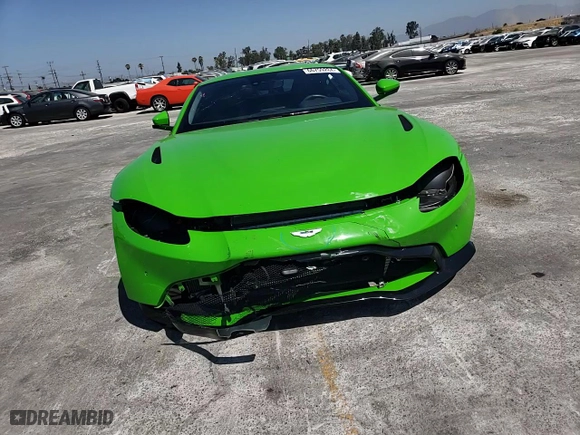 2020 Aston Martin Vantage with VIN SCFSMGAWXLGN04772, listed as a Copart auction lot 66759284 with 17,757 mi miles and Salvage Title. Bid and sale history available at carsss.com. Image 11.