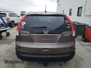 2014 Honda CR-V EX-L with VIN 2HKRM4H76EH623587, listed as a Copart auction lot 87026344 with 155,323 mi miles and Salvage Title. Bid and sale history available at DreamBid. Image 6.