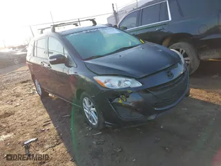 2015 Mazda Mazda5 Sport with VIN JM1CW2BL9F0191005, listed as a IAAI auction lot 41772132 with 218,071 mi miles. Bid and sale history available at carsss.com. Image 1.