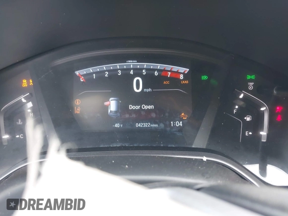 2020 Honda CR-V EX-L with VIN 5J6RW1H81LA008929, listed as a IAAI auction lot 41357426 with 42,322 mi miles and . Bid and sale history available at DreamBid. Image 7.