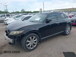 2008 Infiniti FX with VIN JNRAS08UX8X104648, listed as a IAAI auction lot 41895298 with 207,873 mi miles and . Bid and sale history available at DreamBid. Image 18.