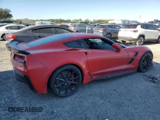 2019 Chevrolet Corvette Grand Sport 1LT z VIN 1G1YV2D71K5124056, wystawiony jako Copart lot #87246884 z przebiegiem Nie podano mil oraz Szkoda całkowita • Salvage title. Historia ofert i sprzedaży dostępna na DreamBid. Obrazek 3.