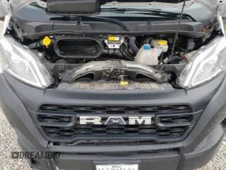 2023 Ram ProMaster Cargo with VIN 3C6MRVJG6PE506893, listed as a Copart auction lot 43593904 with 15,978 mi miles and Salvage Title. Bid and sale history available at DreamBid. Image 12.