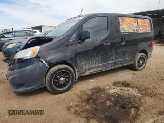 2014 Nissan NV200 S with VIN 3N6CM0KN1EK693815, listed as a Copart auction lot 51005495 with 156,060 mi miles and Salvage Title. Bid and sale history available at DreamBid. Image 1.