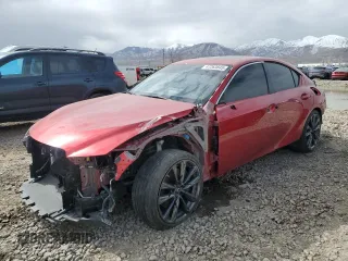 2022 Lexus IS 350 F Sport z VIN JTHGZ1B22N5052392, wystawiony jako Copart lot #47263845 z przebiegiem 19 676 mil mil oraz Szkoda całkowita • Salvage title. Historia ofert i sprzedaży dostępna na DreamBid. Obrazek 1.
