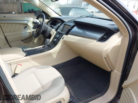 2013 Ford Taurus SEL with VIN 1FAHP2E87DG220389, listed as a IAAI auction lot 41930118 with 128,324 mi miles and . Bid and sale history available at carsss.com. Image 5.