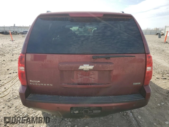 2008 Chevrolet Suburban LT w/2LT with VIN 3GNFK16308G110492, listed as a Copart auction lot 49443595 with 163,780 mi miles and Clean Title. Bid and sale history available at carsss.com. Image 6.