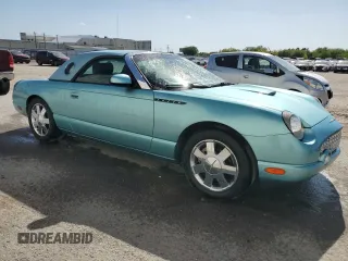 2002 Ford Thunderbird Hardtop Premium z VIN 1FAHP60A92Y127222, wystawiony jako Copart lot #52820035 z przebiegiem 112 941 mil mil oraz Czysty tytuł • Clean title. Historia ofert i sprzedaży dostępna na DreamBid. Obrazek 4.