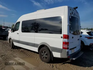 2015 Mercedes-Benz Sprinter Passenger with VIN WDZPE7CC8FP132535, listed as a Copart auction lot 74041354 with 53,192 mi miles and Salvage Title. Bid and sale history available at carsss.com. Image 2.