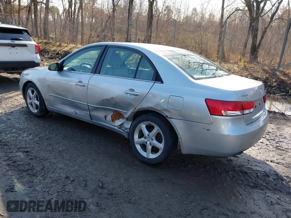 2006 Hyundai Sonata GLS with VIN 5NPEU46F96H038691, listed as a IAAI auction lot 42006706 with 125,836 mi miles and . Bid and sale history available at DreamBid. Image 3.