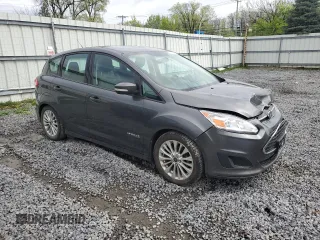 2018 Ford C-Max SE with VIN 1FADP5AU2JL105821, listed as a Copart auction lot 55947505 with 60,379 mi miles and Salvage Title. Bid and sale history available at DreamBid. Image 4.