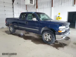 1999 Chevrolet Silverado 1500 LT with VIN 1GCEK19T5XE247417, listed as a Copart auction lot 47015835 with 0 mi miles and Salvage Title. Bid and sale history available at carsss.com. Image 4.
