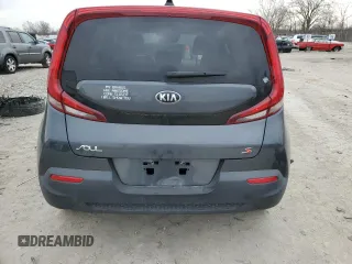 2021 Kia Soul S with VIN KNDJ23AU1M7740879, listed as a Copart auction lot 50702135 with 74,707 mi miles and Salvage Title. Bid and sale history available at carsss.com. Image 6.