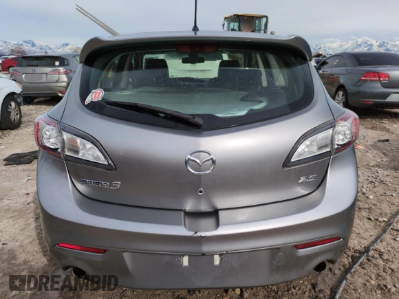 2010 Mazda 3 S Sport with VIN JM1BL1H50A1263400, listed as a Copart auction lot 50200455 with 58,080 mi miles and Salvage Title. Bid and sale history available at DreamBid. Image 6.