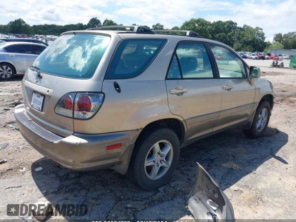 2002 Lexus RX 300 with VIN JTJGF10U920133281, listed as a IAAI auction lot 38054792 with 220,304 mi miles and . Bid and sale history available at DreamBid. Image 4.