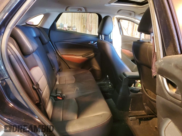 2016 Mazda CX-3 Touring with VIN JM1DKDC76G0136607, listed as a Copart auction lot 82928624 with Not Provided miles and Salvage Title. Bid and sale history available at DreamBid. Image 10.