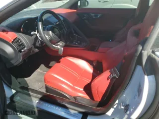 2016 Jaguar F-TYPE R with VIN SAJWJ6DL9GMK27674, listed as a Copart auction lot 68377194 with 55,074 mi miles and Salvage Title. Bid and sale history available at carsss.com. Image 7.