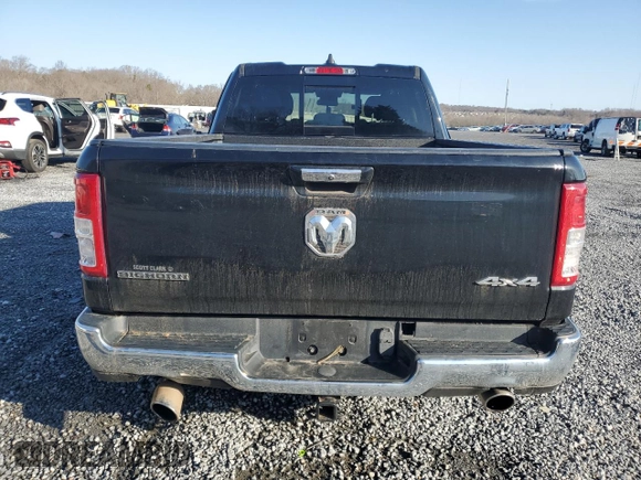 2020 Ram 1500 Big Horn with VIN 1C6SRFBT5LN248106, listed as a Copart auction lot 44242045 with 58,646 mi miles and Salvage Title. Bid and sale history available at carsss.com. Image 6.