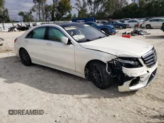 2020 Mercedes-Benz S-Class S 560 with VIN W1KUG8DBXLA551628, listed as a Copart auction lot 42803035 with 35,872 mi miles and Salvage Title. Bid and sale history available at carsss.com. Image 4.