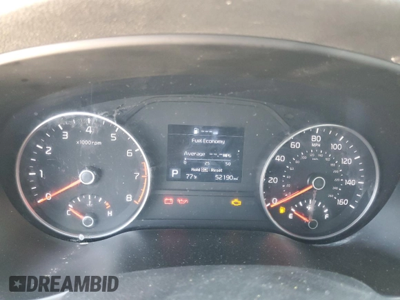 2020 Kia Sportage LX with VIN KNDPM3AC0L7725798, listed as a Copart auction lot 47143165 with 52,190 mi miles and Salvage Title. Bid and sale history available at carsss.com. Image 9.