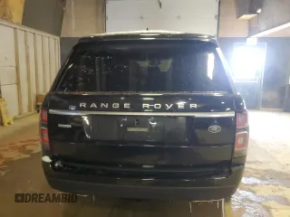 2018 Land Rover Range Rover with VIN SALGS2RE3JA392382, listed as a Copart auction lot 44739455 with 61,083 mi miles and Salvage title. Bid and sale history available at DreamBid. Image 6.