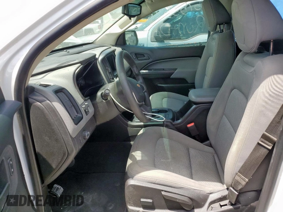 2022 Chevrolet Colorado 2WD Work Truck with VIN 1GCGSBEN5N1125523, listed as a Copart auction lot 65755525 with 52,440 mi miles and Salvage title. Bid and sale history available at DreamBid. Image 7.