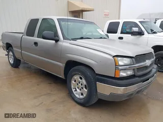 2003 Chevrolet Silverado 1500 LS with VIN 2GCEC19X231278362, listed as a IAAI auction lot 41858074 with 147,654 mi miles. Bid and sale history available at carsss.com. Image 1.