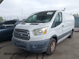 2016 Ford Transit Cargo with VIN 1FTYE9ZM9GKA01015, listed as a IAAI auction lot 42533387 with 186,555 mi miles and . Bid and sale history available at DreamBid. Image 2.