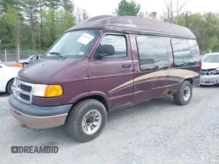 2002 Dodge Cargo Conversion with VIN 2B6HB11Y12K118300, listed as a IAAI auction lot 42075514 with 236,236 mi miles. Bid and sale history available at carsss.com. Image 2.