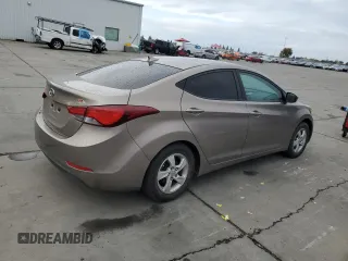 2014 Hyundai Elantra SE with VIN 5NPDH4AE1EH511187, listed as a Copart auction lot 80485734 with 121,115 mi miles and Salvage Title. Bid and sale history available at DreamBid. Image 3.