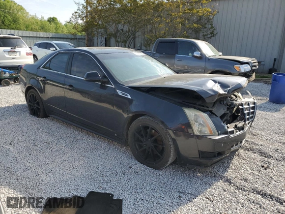 2012 Cadillac CTS Luxury with VIN 1G6DE5E54C0118242, listed as a Copart auction lot 53395325 with 176,841 mi miles and Salvage title. Bid and sale history available at DreamBid. Image 4.