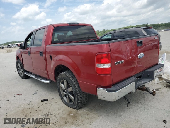 2007 Ford F-150 XLT с VIN 1FTPW12V57KD39041, выставлен на аукционе Copart как лот 62339095 с пробегом 171 685 миль миль и Списание • Salvage title. История ставок и продаж доступна на DreamBid. Изображение 2.