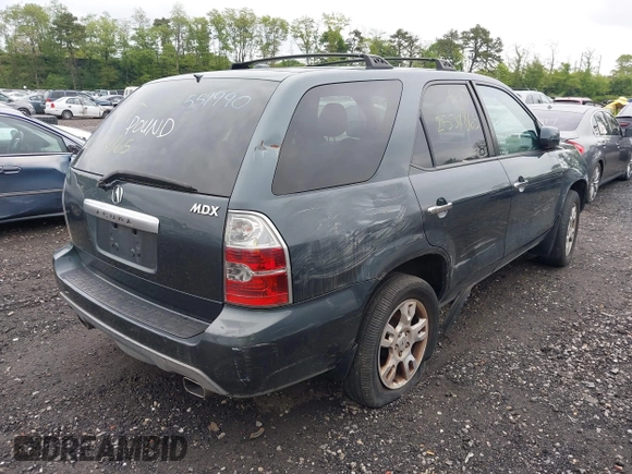 2005 Acura MDX Touring z VIN 2HNYD18665H551990, wystawiony jako IAAI lot #42250288 z przebiegiem Nie podano mil oraz . Historia ofert i sprzedaży dostępna na DreamBid. Obrazek 4.