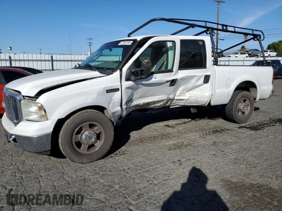 2006 Ford Super Duty F-250 XL with VIN 1FTSW20P26EB54317, listed as a Copart auction lot 87952395 with 209,844 mi miles and Non Repairable. Bid and sale history available at carsss.com. Image 1.