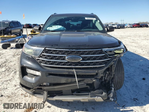 2021 Ford Explorer XLT with VIN 1FMSK7DH2MGC06991, listed as a Copart auction lot 48494615 with 61,222 mi miles and Salvage Title. Bid and sale history available at carsss.com. Image 5.